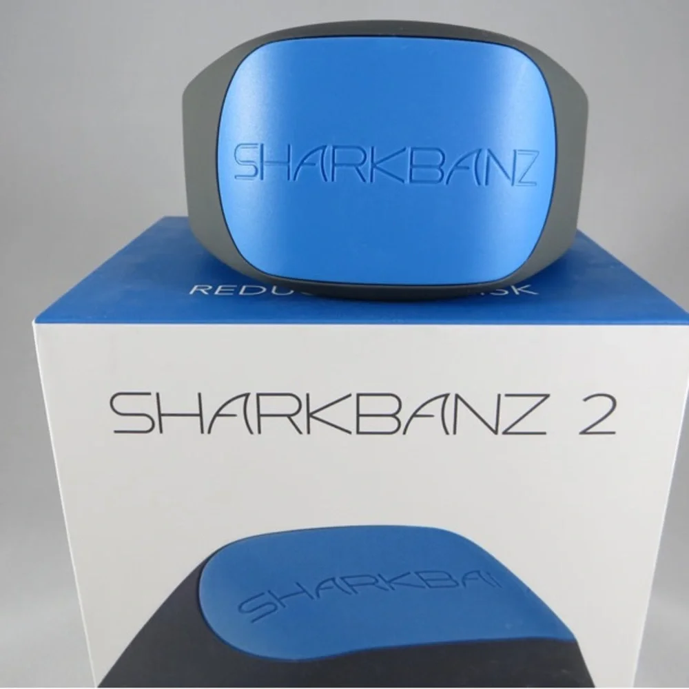 Sharkbanz 2 Shark Deterrent Band - Slate Blue and Black